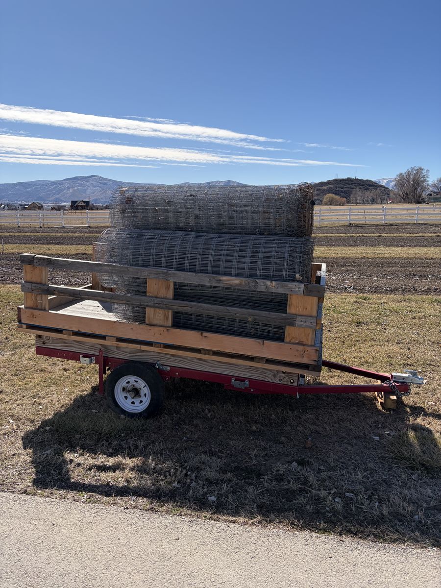4’x8’ utility trailer