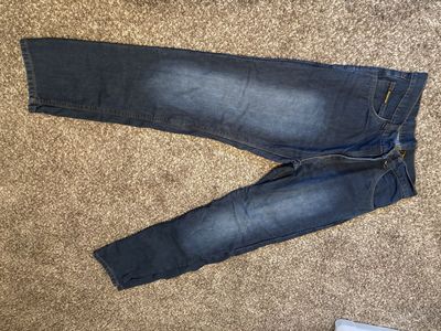 Scorpion Covert Pro Men's Dark Wash Motorcycle Riding Jeans Size 36 x 36 with Kevlar & Armor Pockets