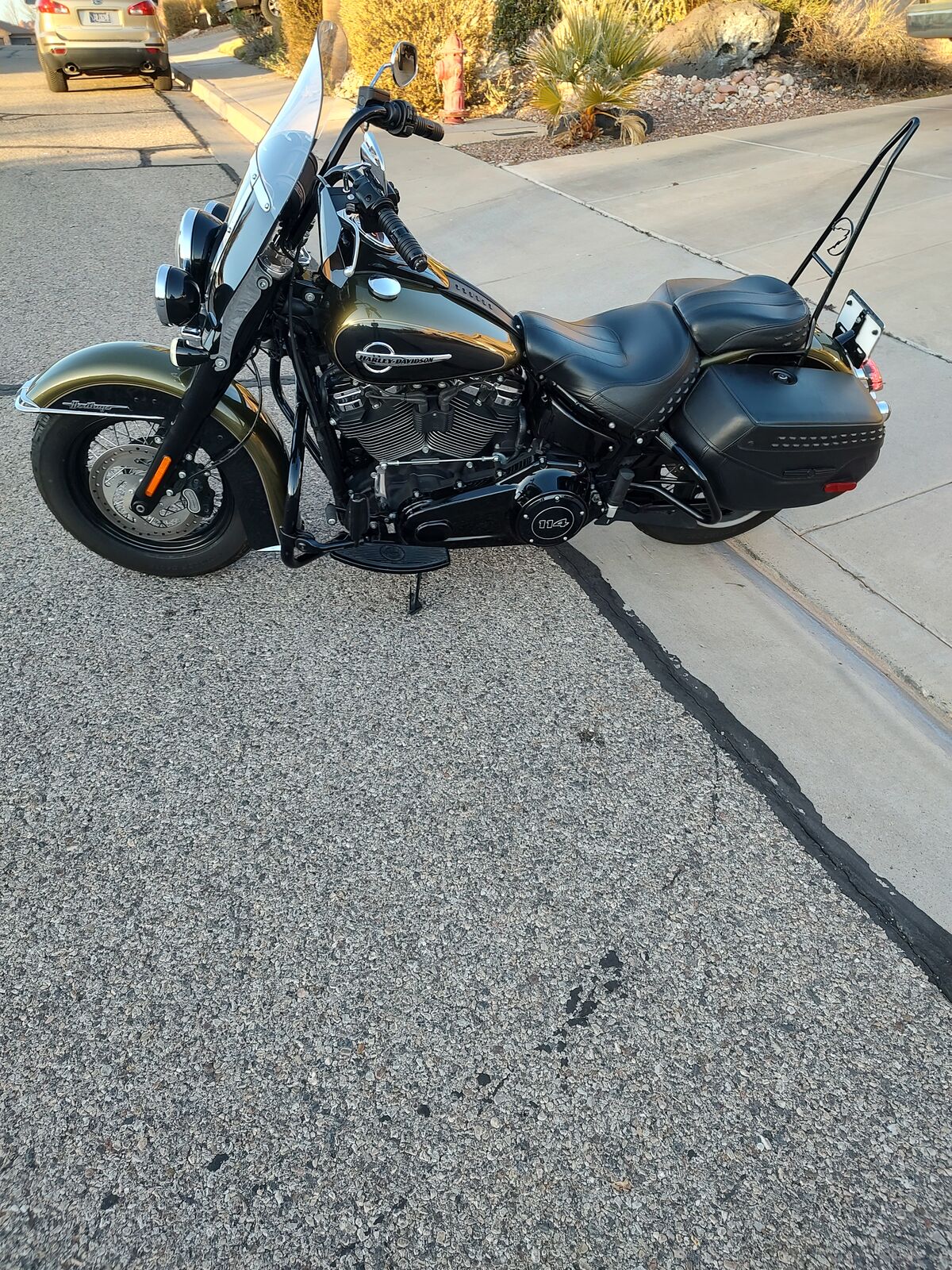 Great Harley-Davidson heritage classic!