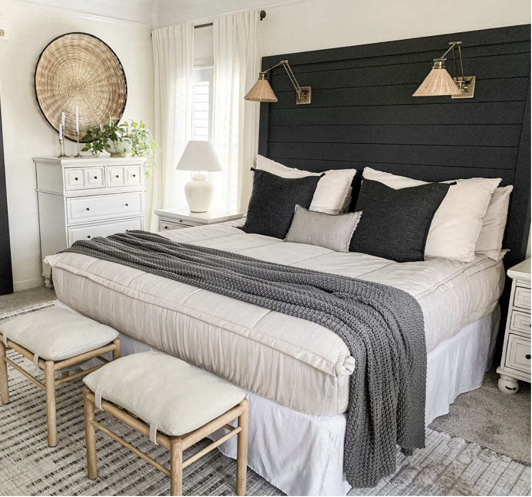 Full Size Beddy’s Zipper Bedding – Retired Neutral Farmhouse Style – Minky Interior – $150 OBO