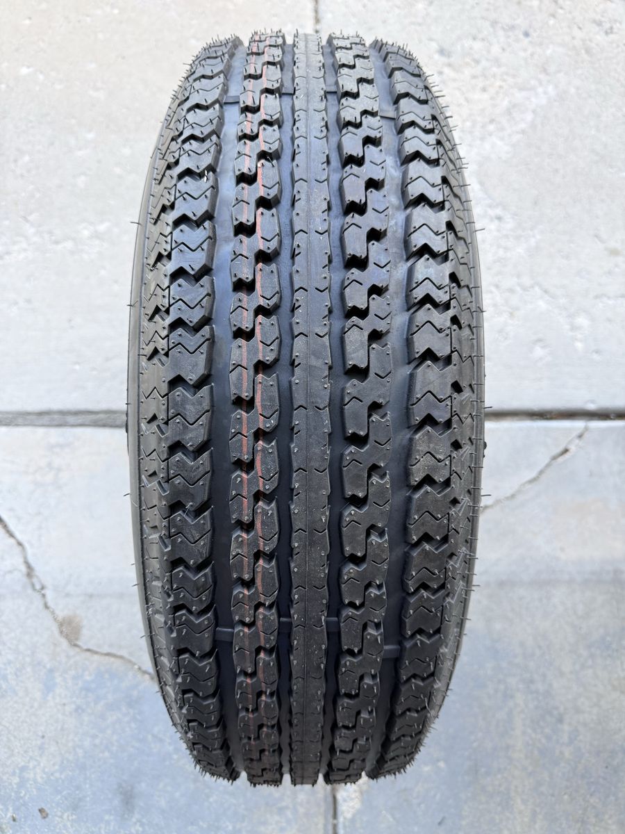 Trailer tire with rim 15 load range E never used