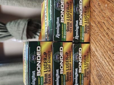 Remington 9mm+P Ammunition
Price per Box