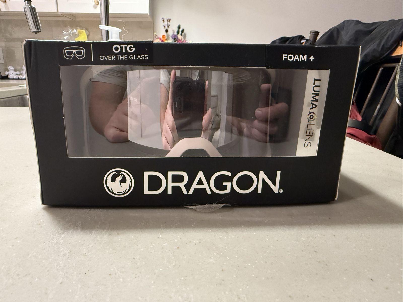 Over-The-Glasses Dragon Snow Goggles