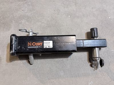 Curt Trailer Hitch Receiver Adapter - 1-1/4" (Class II) to 2"