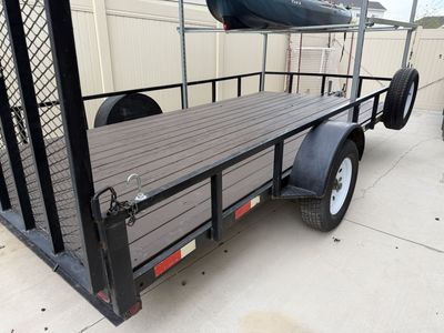 14x7 Trailer W/ Kayak Rack