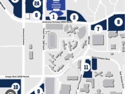 ISO BYU Football Parking full season or individual games