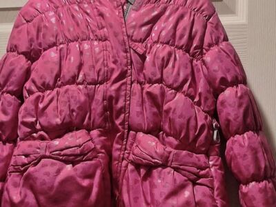 4T Ski Coat with Glove Clip