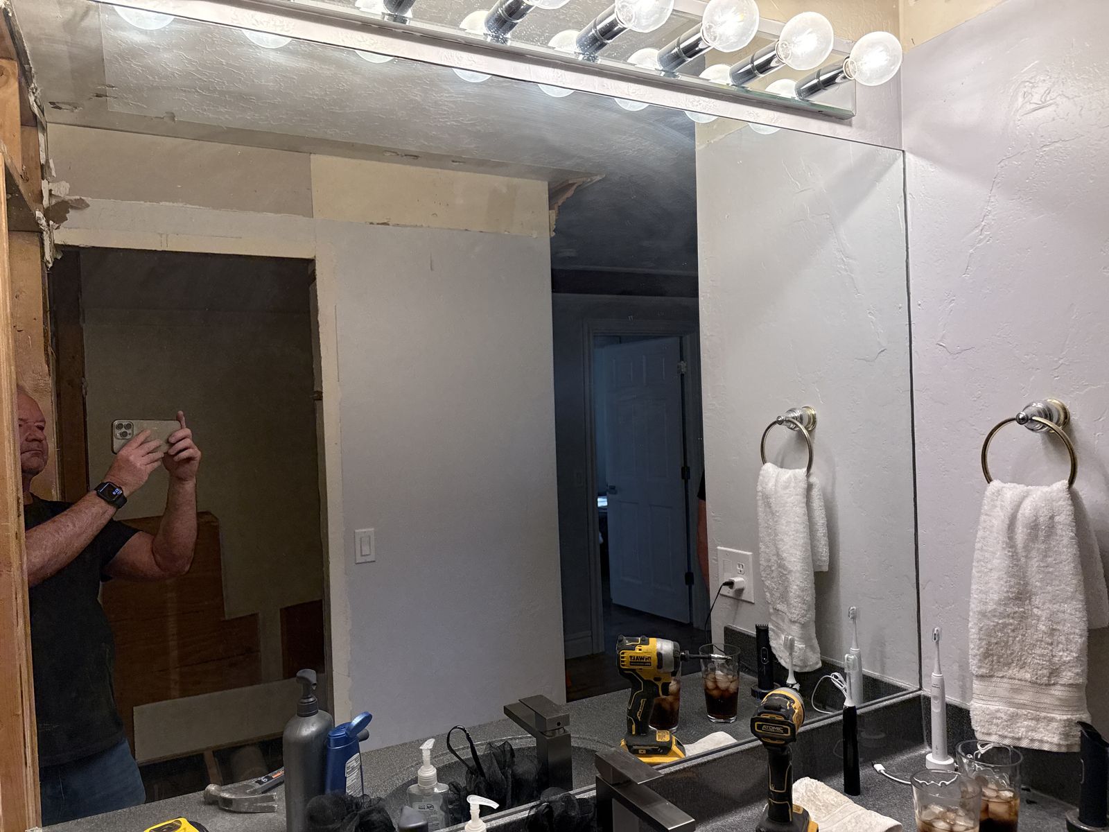 Large mirror