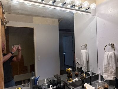 Large mirror