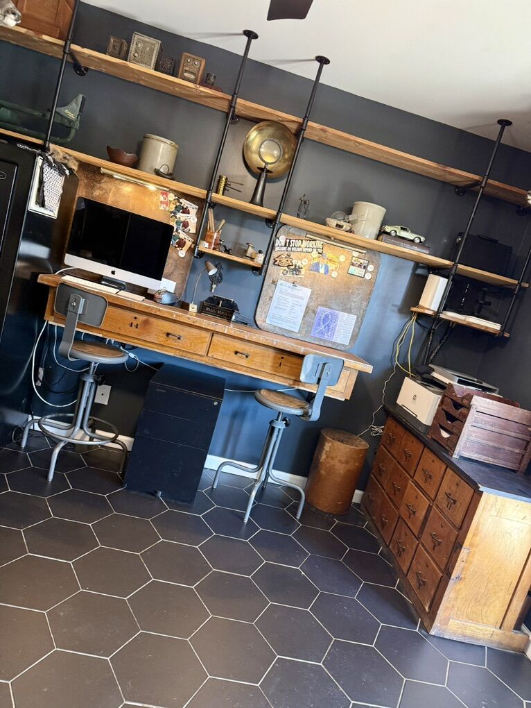 Multiple Vintage Furniture Items Being Sold