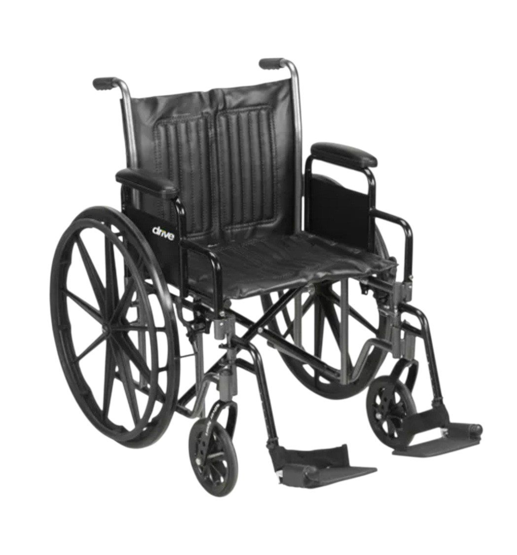 Drive Medical Silver Sport 2 Wheelchair - 20″ Seat
