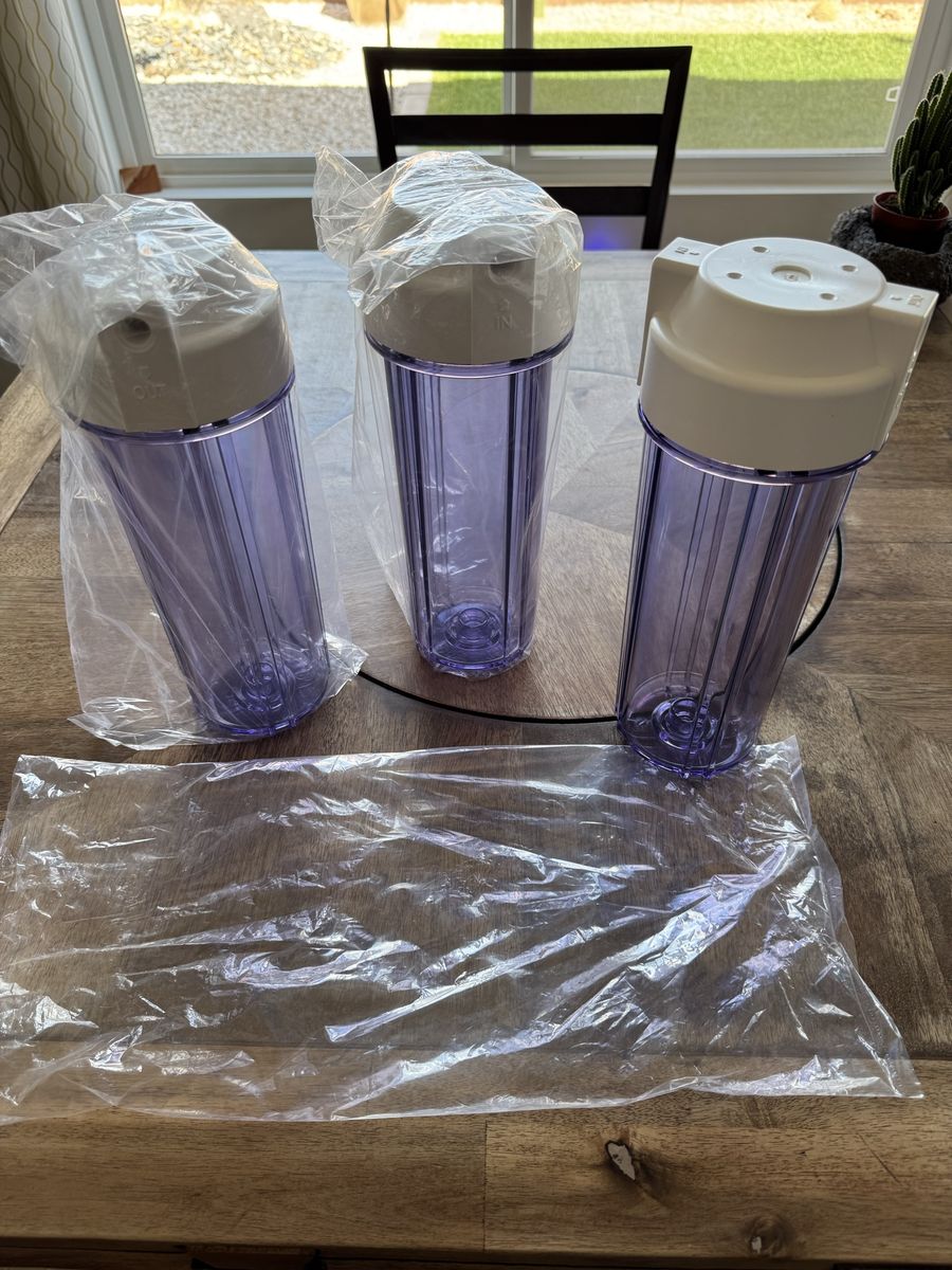 3x Reverse Osmosis RO Filter Canisters - New