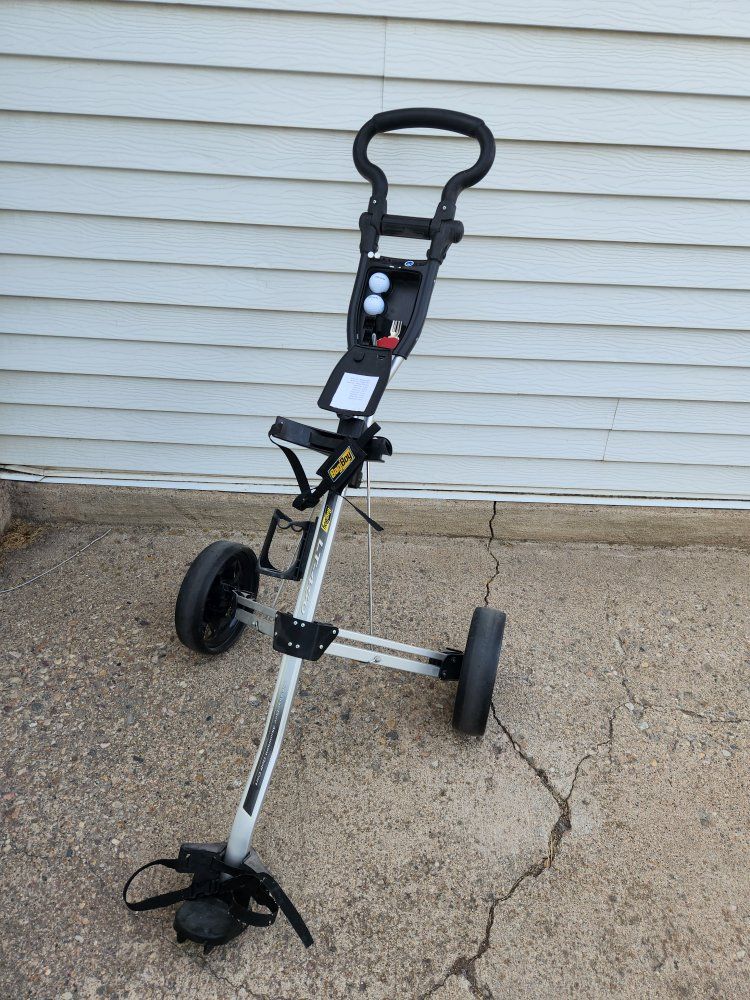 golf, push cart, lt450, 2 wheel, bagboy, foldable