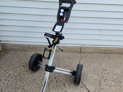 golf, push cart, lt450, 2 wheel, bagboy, foldable