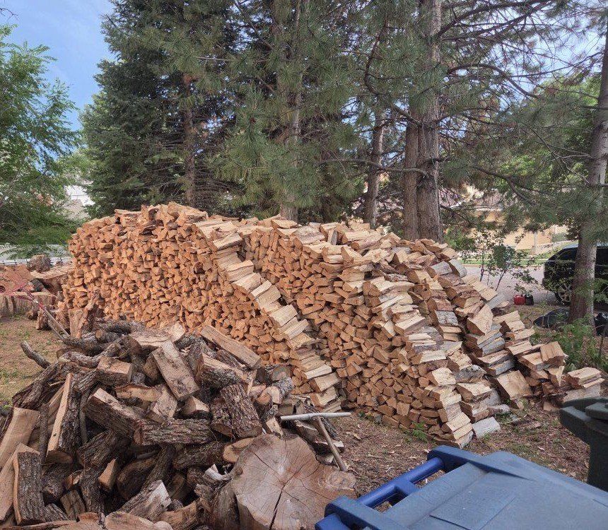 Firewood & Large Pieces - Dry Freshly Split - in Ogden by the Cord & or Pcs