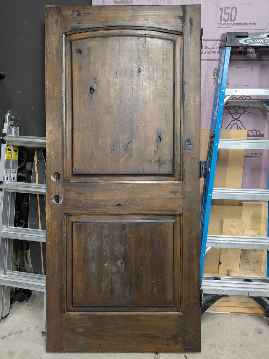 36" x 80" Wood Exterior Door