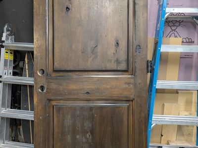 36" x 80" Wood Exterior Door