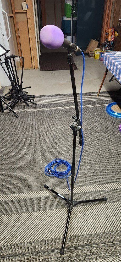 Microphone Stands $10.