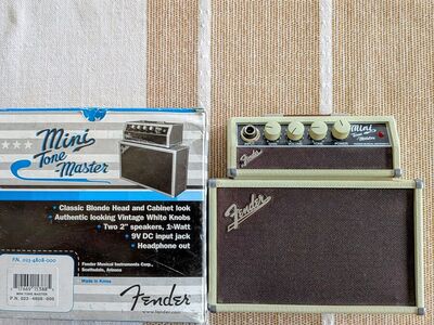 Fender Tone Master practice amp