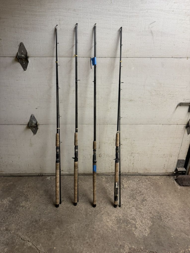 Salmon Casting Rods
