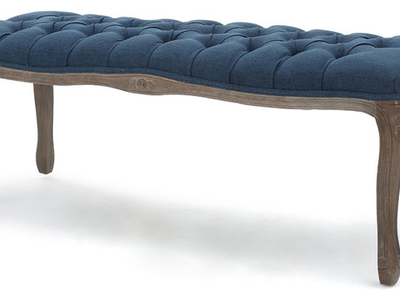 Blue Denim Bench