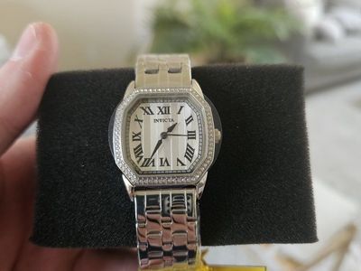 Invicta Wildflower Lady 48998 Quartz Watch - 27mm Stainless Steel, Crystal Bezel