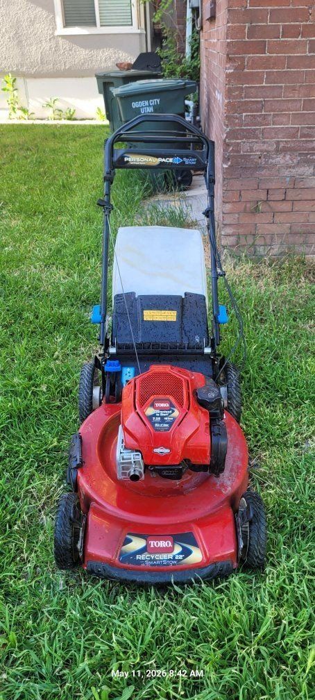 Toro lawn mower self propelled.