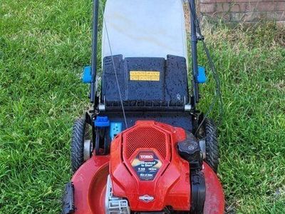 Toro lawn mower self propelled.