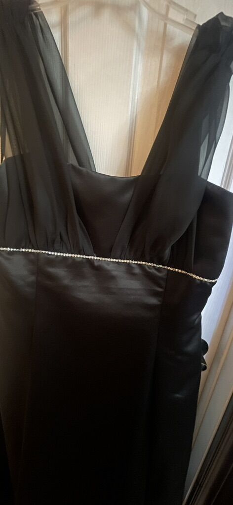 Black Formal Dress A-Line