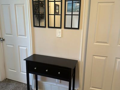 Hallway Table and Accent Mirror