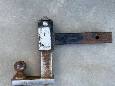 Adjustable drop hitch 2 inch ball/receiver