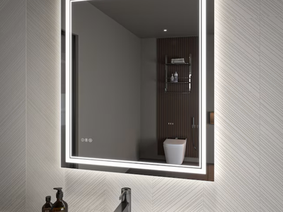 New in box - LED Lighted Vanity Mirror - 30x36 In
