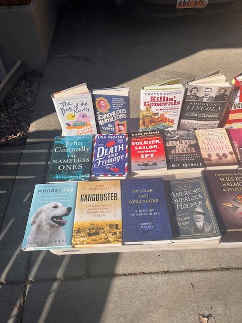 *New BOOK yard sale!*Saturday, March 14th