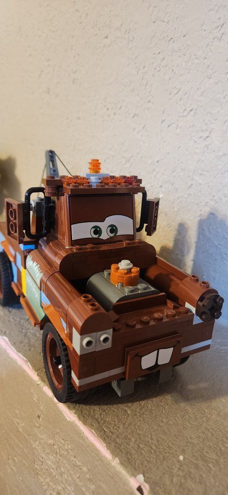 LEGO Disney Pixar Cars Mater Tow Truck Building Set