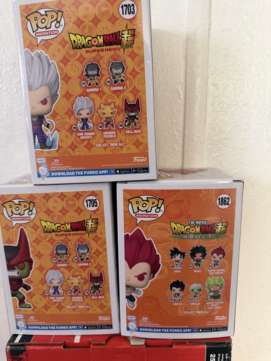 Fonko Pops dbz, Pokemon