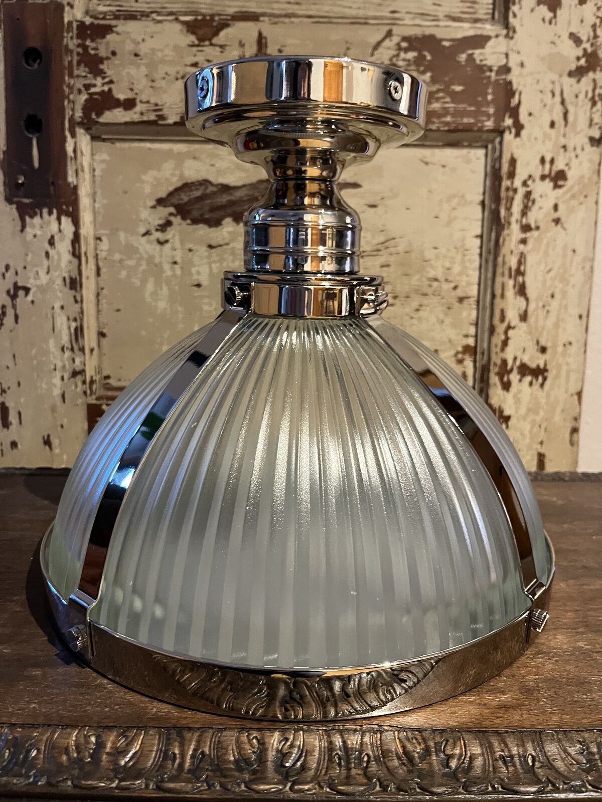 Pottery Barn Ceiling Mount Light Fixtures (3)