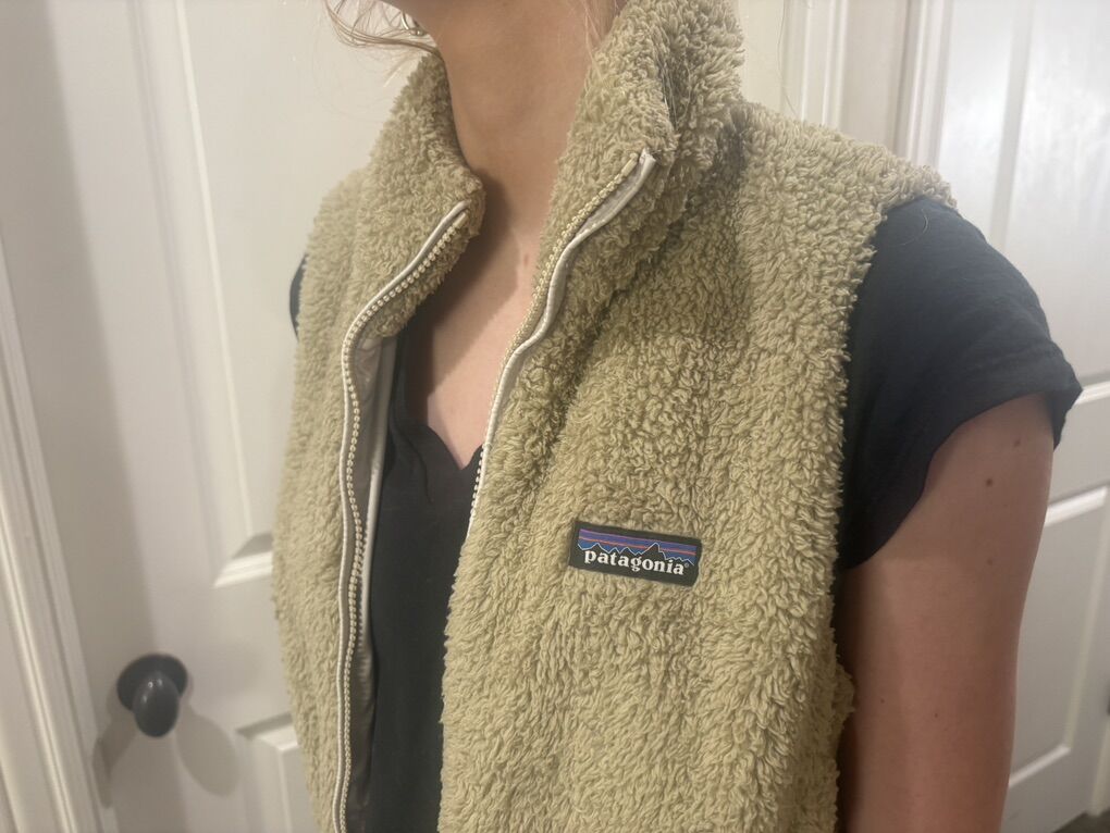 WomEns Patagonia Tan Fleece Best M