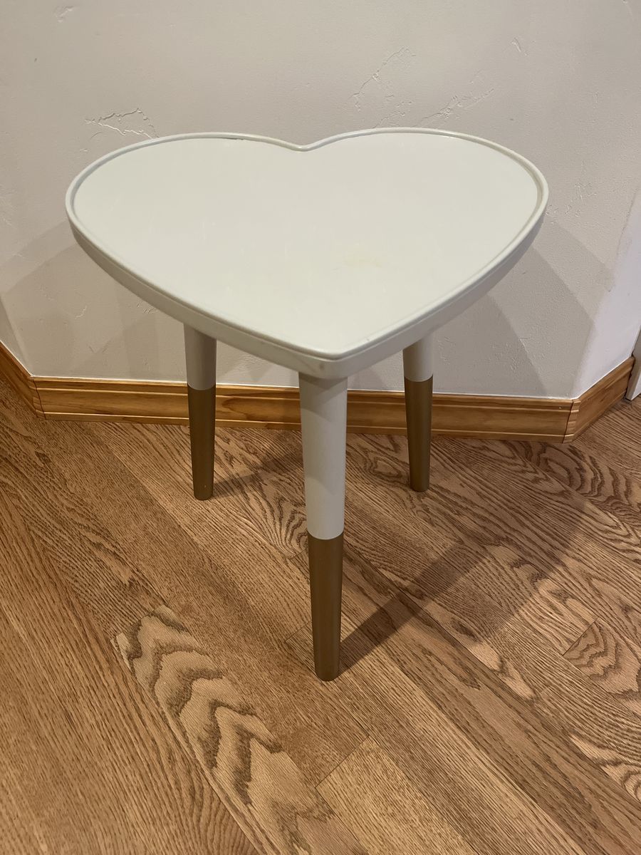 Heart Shaped Nightstand