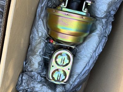 8 inch daul brake booster & master cylinder