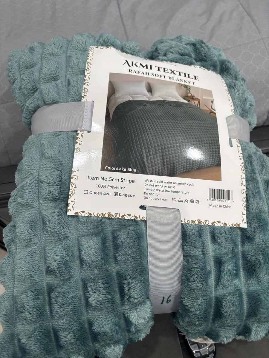 Akmi Textile Rafah Soft Blanket King Size 100% Polyester