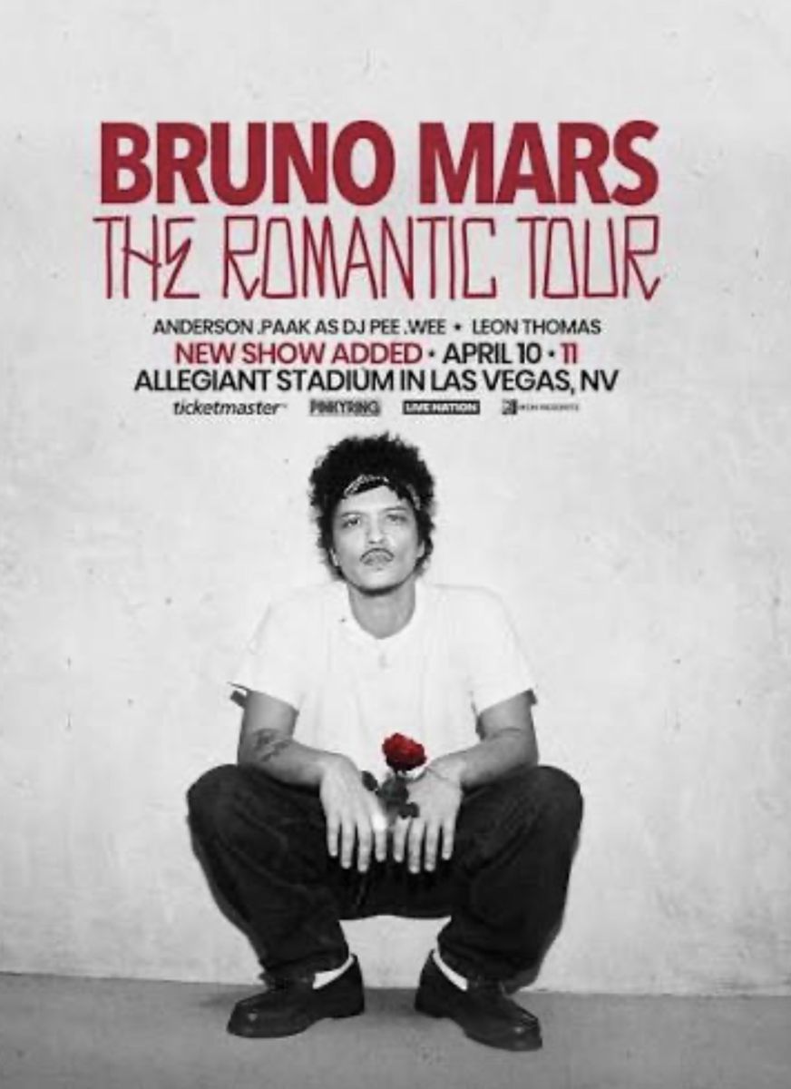 Bruno Mars concert floor seats
