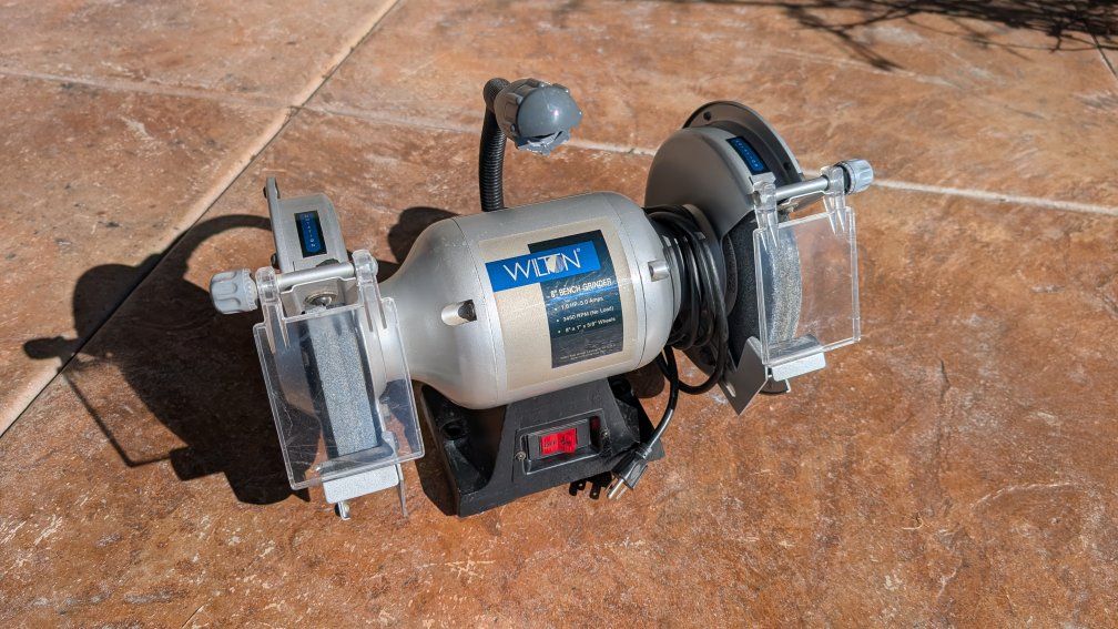 Wilton 8" Bench Grinder w/ Light