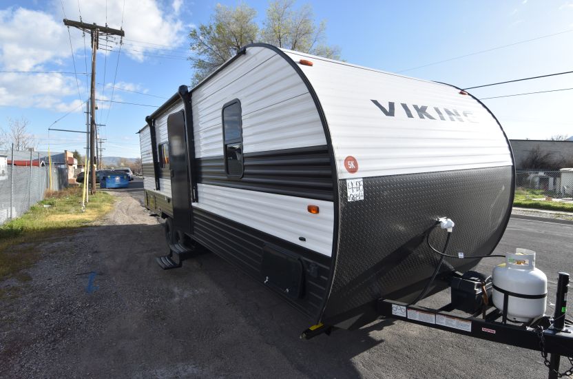 2024 Forest River Viking 26BH Bunkhouse Bunks Bunk House Booth Dinette