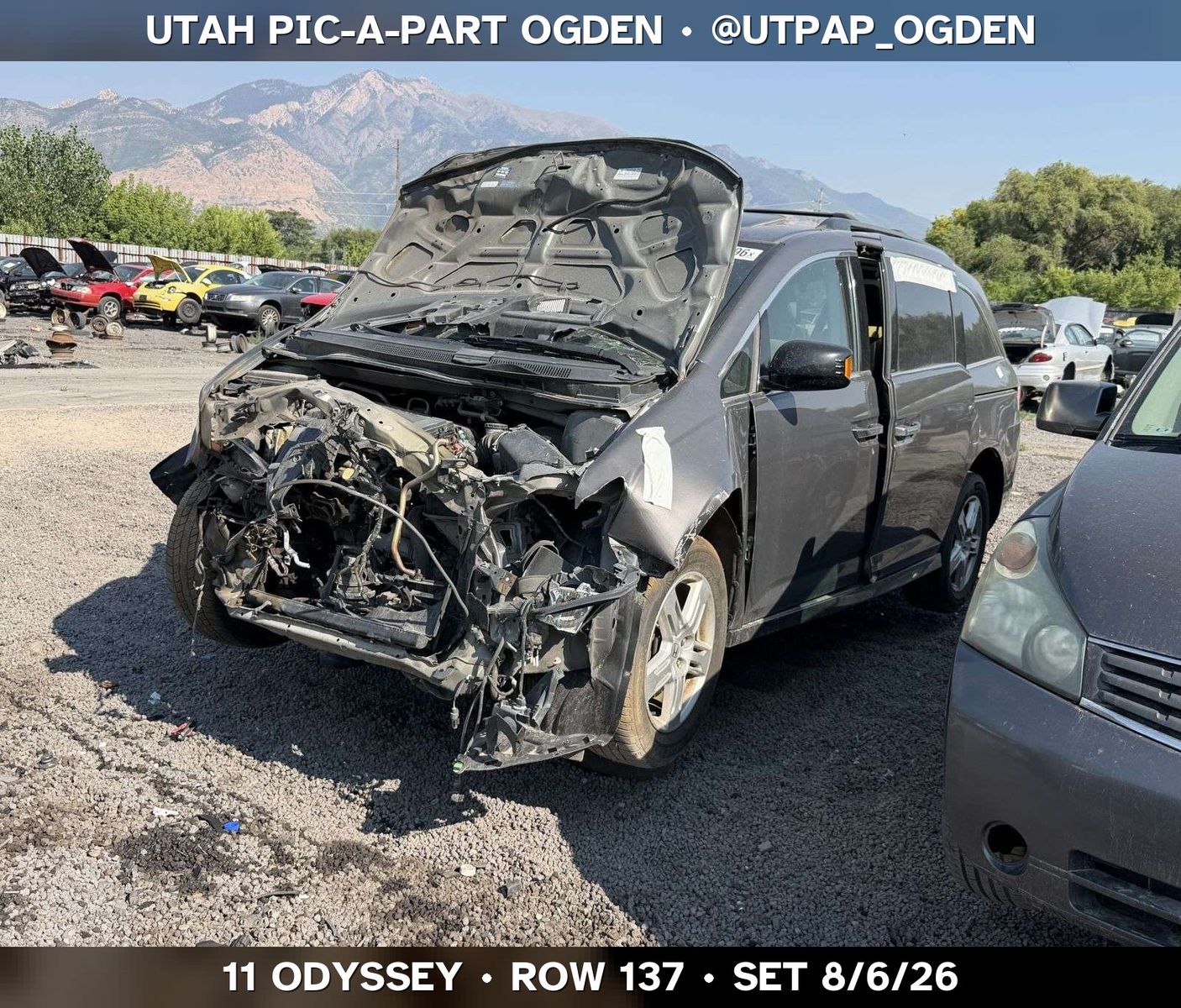 Just In! 2011 Honda Odyssey Parts - UTPAP Ogden