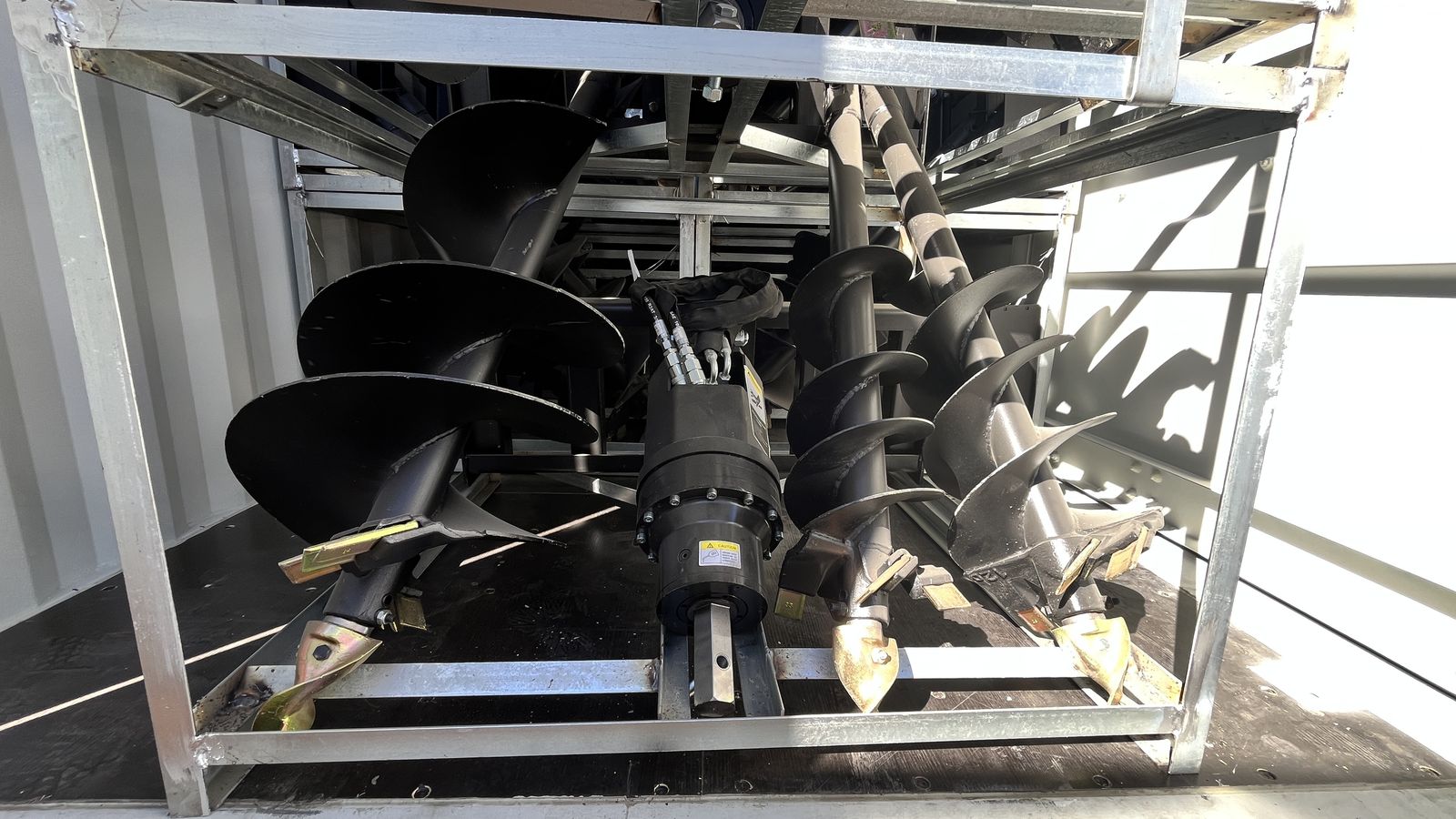 Skid Steer Auger with 3 bits in 9'', 12'', 18''(BRAND NEW)