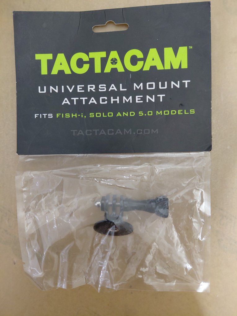 Tactacam Universal Mount Attachment Fits Fish-i, Solo And 5.0 Models