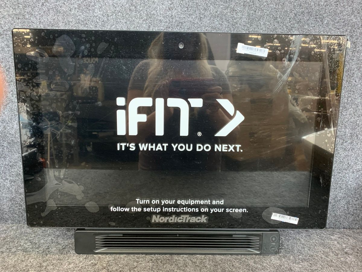 NordicTrack iFit Screen + Fan for S22i Studio Cycle Bike - EBNT02120 new