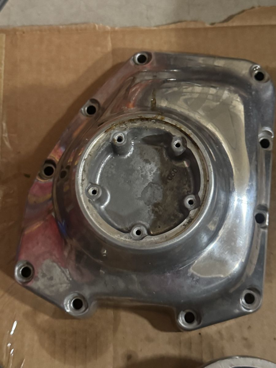 Chrome Motorcycle twin Cam  Cover 