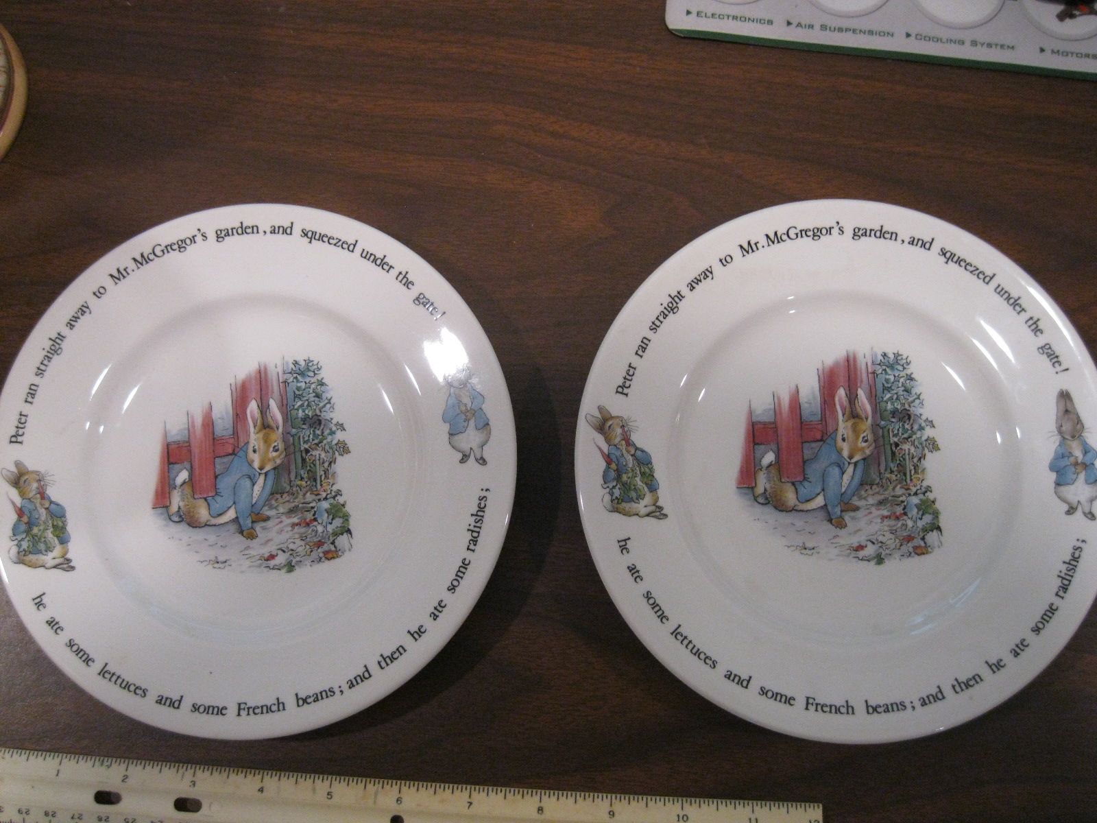 Vintage Peter Rabbit Wedgwood Plates