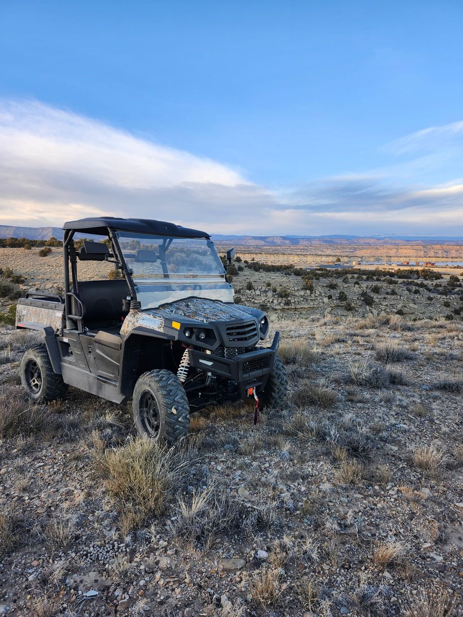 2022 coleman Outfitter 550 4x4 UTV-winch/roof/bed
